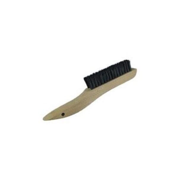 Gordon Brush Milwaukee Dustless Brush 578120 Wood Shoe Handle Scratch Brush; Phosphor Bronze; Case Of 12 578120 - main